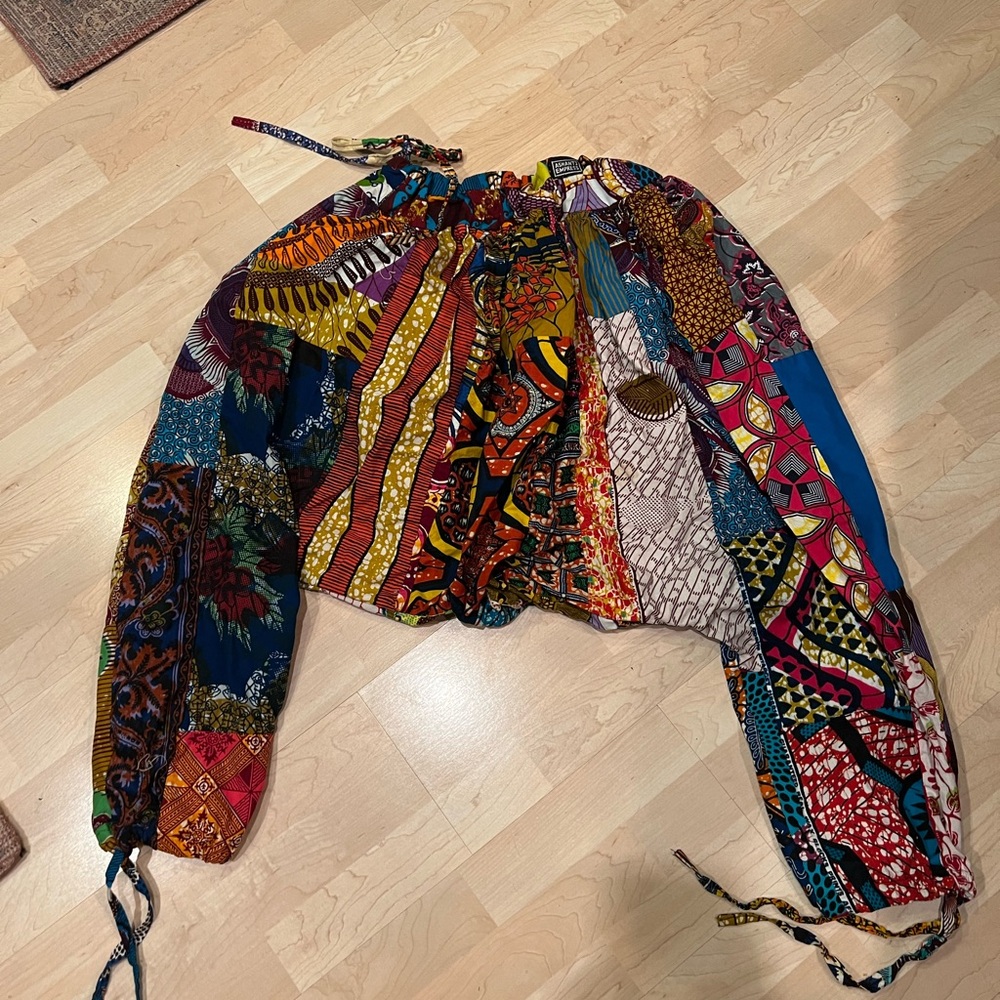 Colorful Patchwork Bohemian Pants